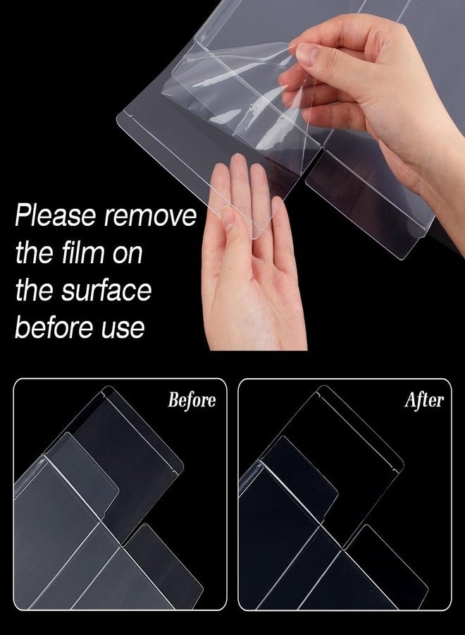 BENECREAT 8 Pack Clear PVC Plastic Box, Transparent Gift Boxes 7x4.8x3.6 Inch, Party Favor Boxes with Protective Film for Wedding Gift Wrapping, Birthday, Candy, Jewelry - Image 5